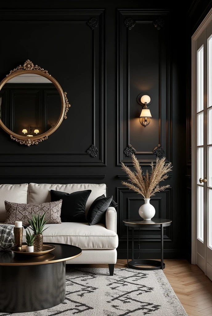 Vintage Charm to Modern Elegance Decor Black Home Decor: Sophisticated