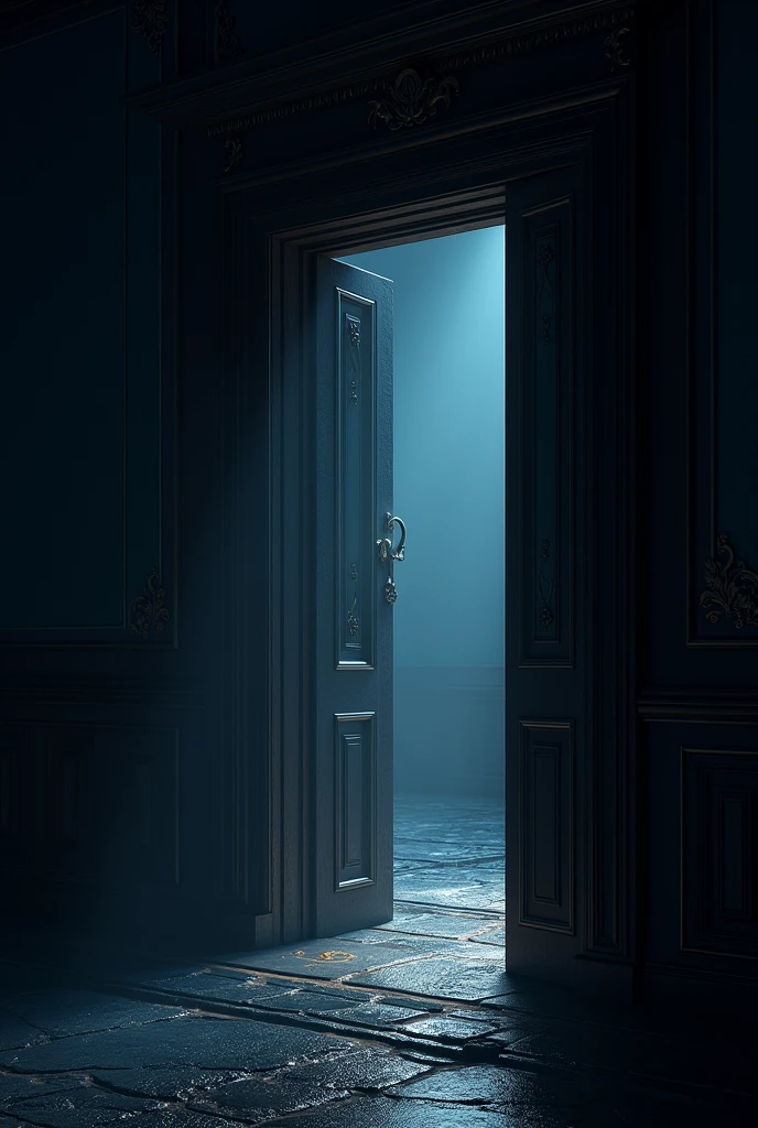 night time inside the door picture
