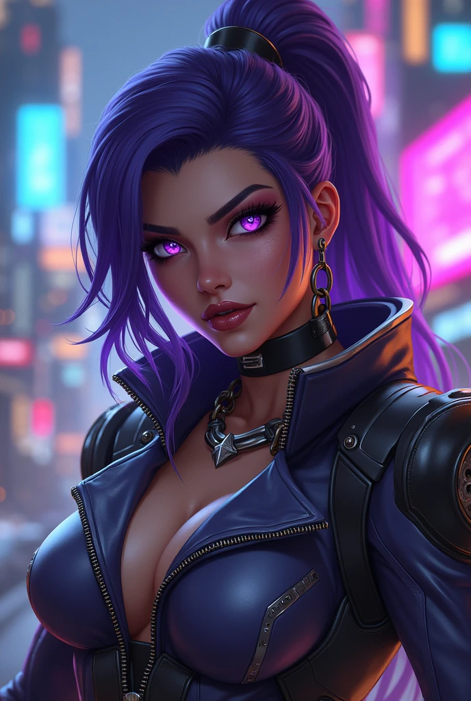 Sombra from Overwatch the game