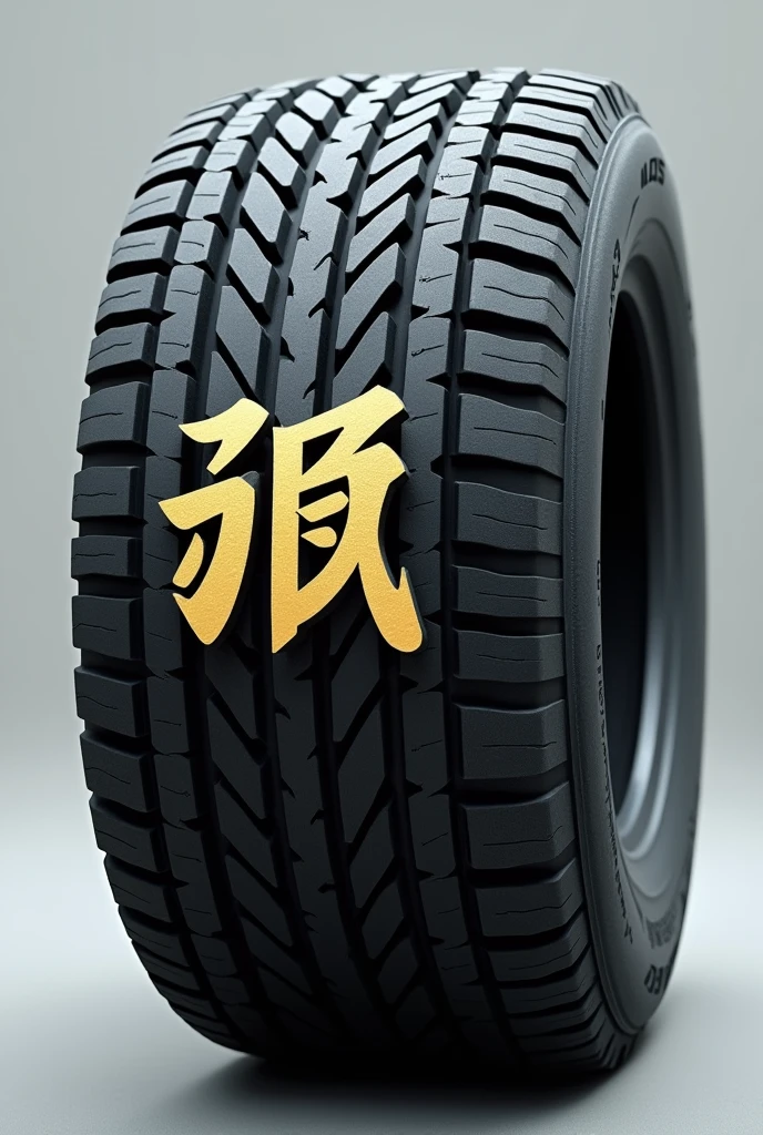 The company logo, "Shintomi Tire Co., Ltd." written in kanji on the tire, exudes a dignified atmosphere and gives off a sense of history.