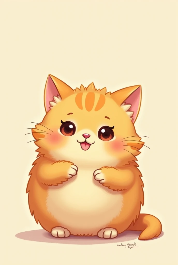 Delicious little cat