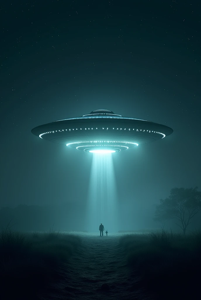 Ufo in night
