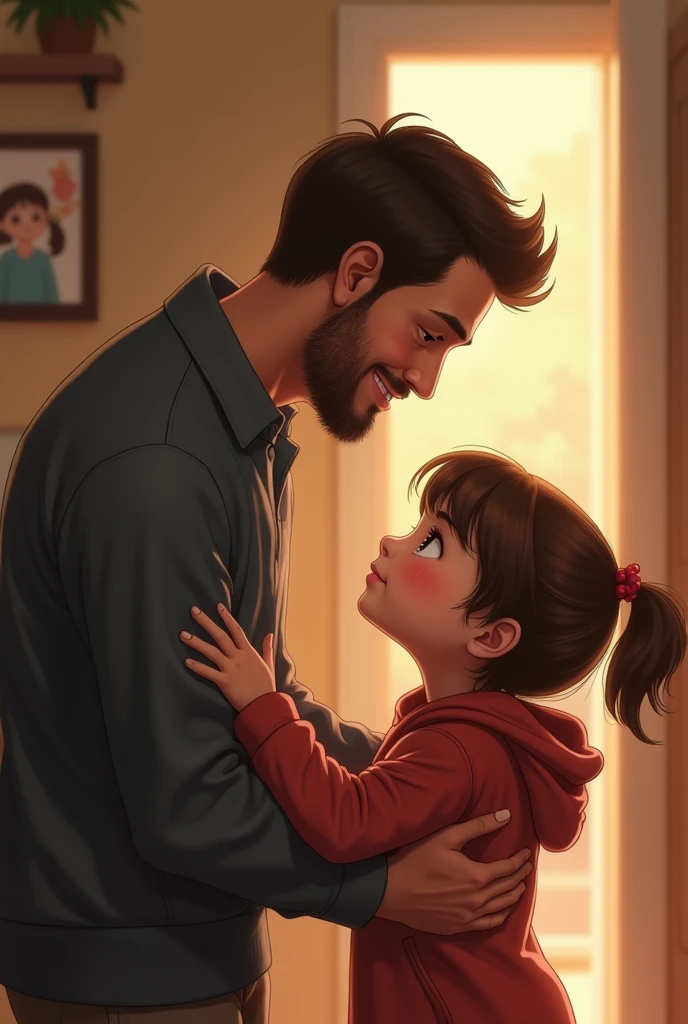 Man adopts girl