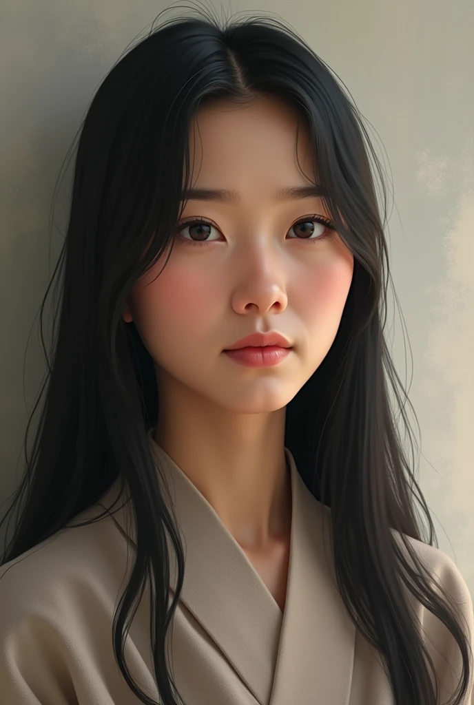 Average looking mongolian woman 30 years old , 