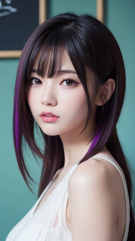 anime girl,Colorful hair and colorful clothes, Ross draws soft and vibrant, rossdraws cartoon vibrant, Anime style 4K, Beautiful anime portrait, colorful art!!!, ! dream art, 美麗的anime girl, Digital art in anime style, Anime Art Wallpaper 4k, Anime Art Wallpaper 4k, Digital animation art, Very detailed ArtGerm