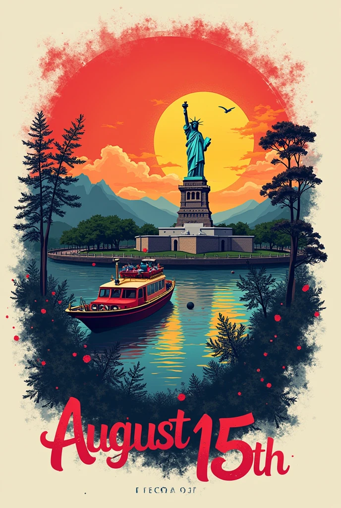Creating a standout design for T-shirts to sell on Amazon for August 15th requires a mix of creativity and understanding of what resonates with your audience. Given that August 15th is ociated with significant events in various cultures (like India's Independence Day), you might want to tailor your designs accordingly. Here are some design ideas