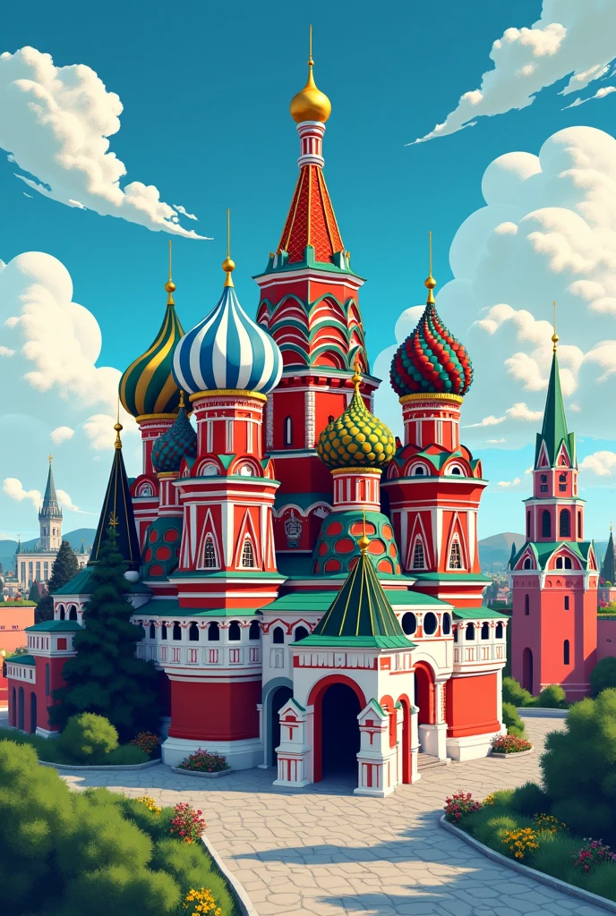 The Kremlin as anime 