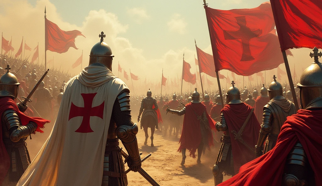 Battle of the Templars and the Romans