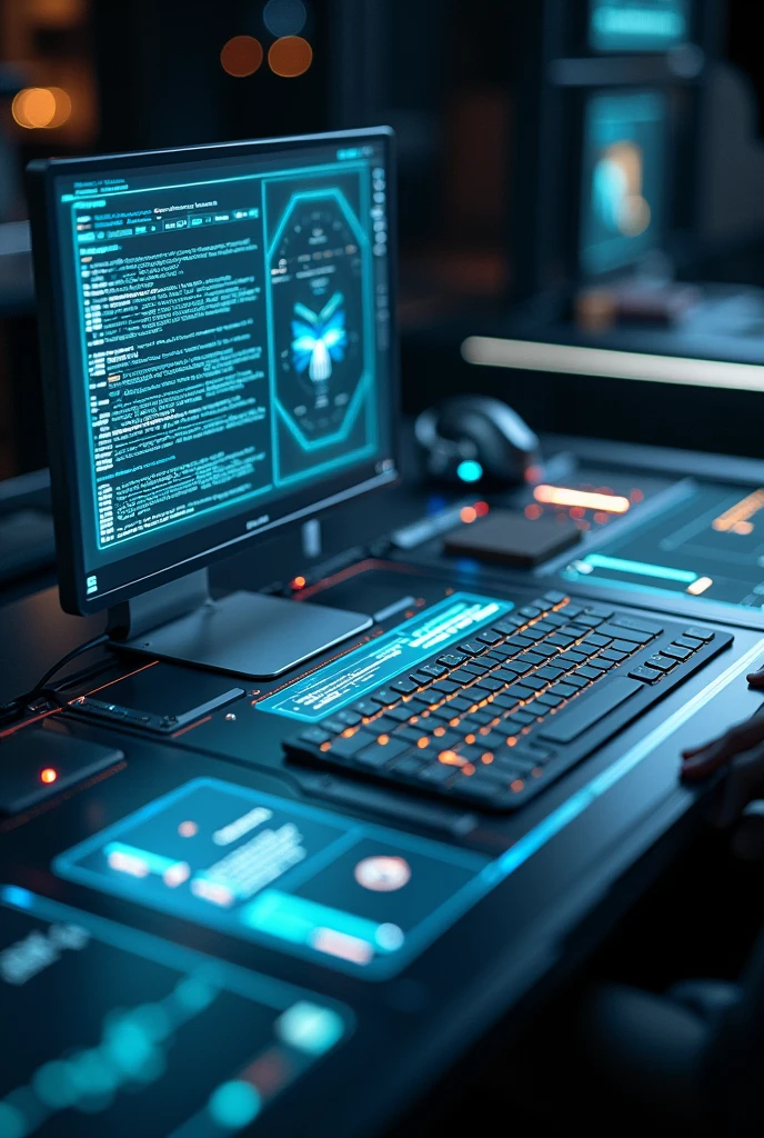 Cool cyber UI
