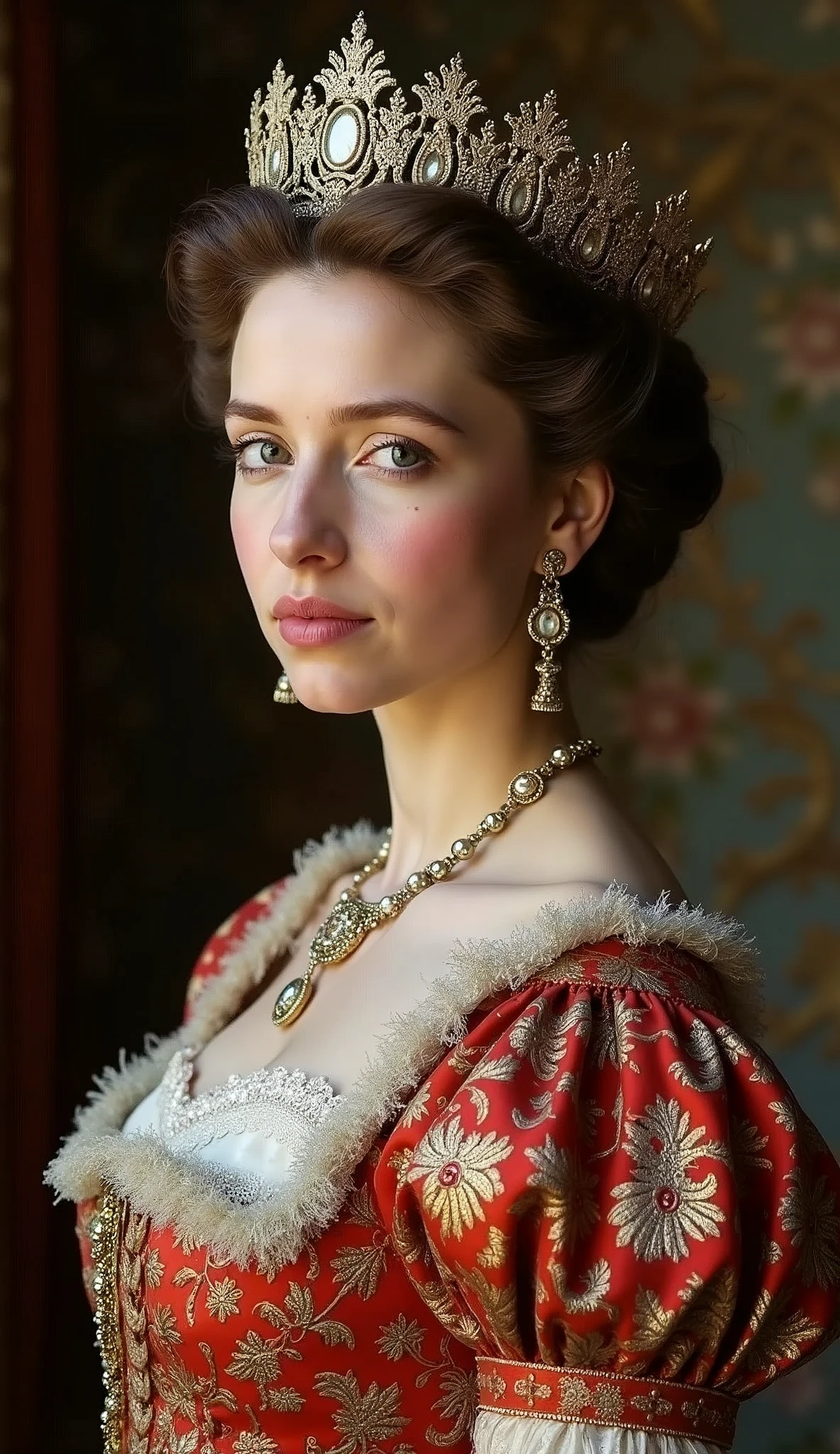 Young and beautiful Queen Elizabeth I