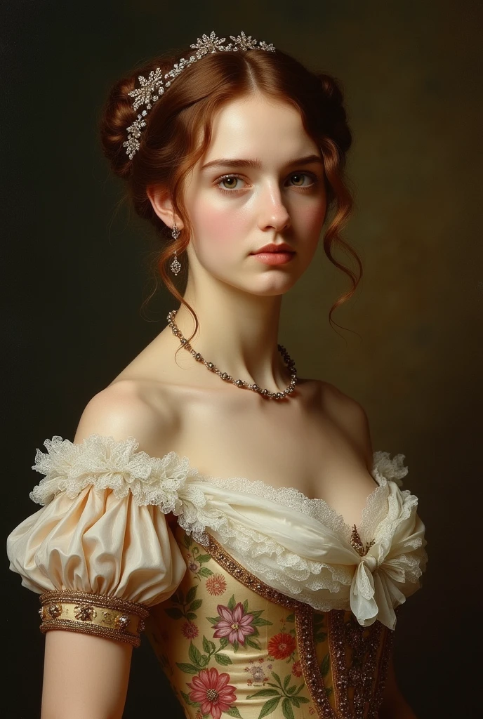 The young and beautiful Queen Victoria