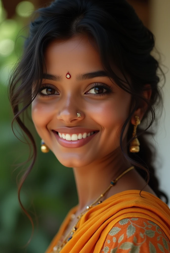Create a mallu girl image similar to samantha