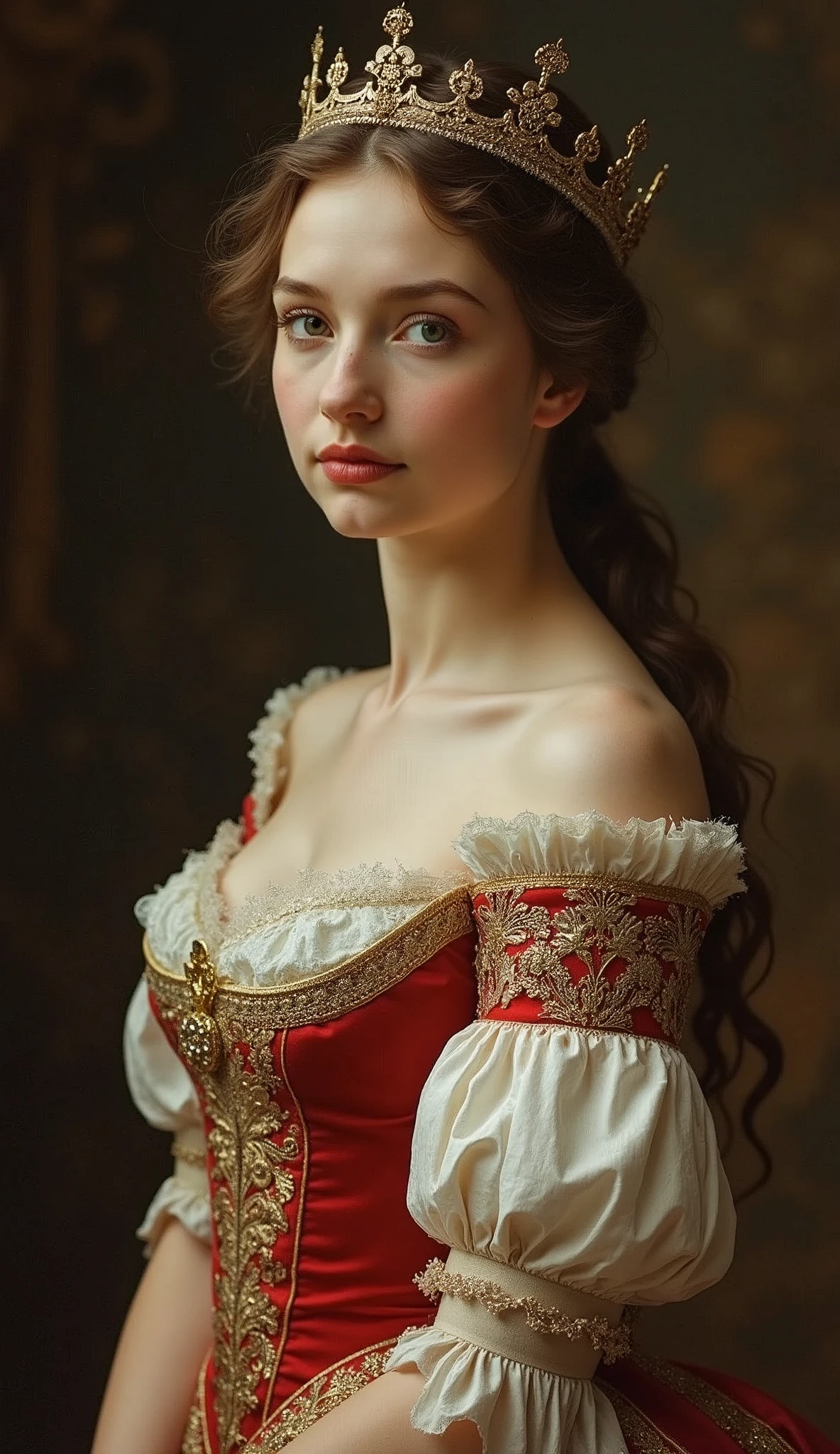 The young and beautiful Queen Victoria