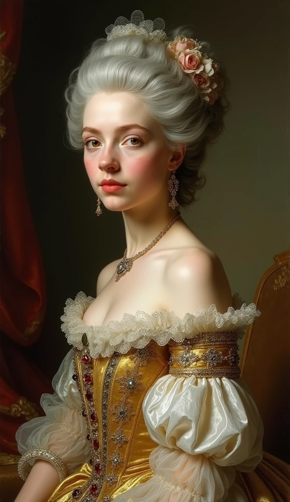 The young and beautiful Marie Antoinette