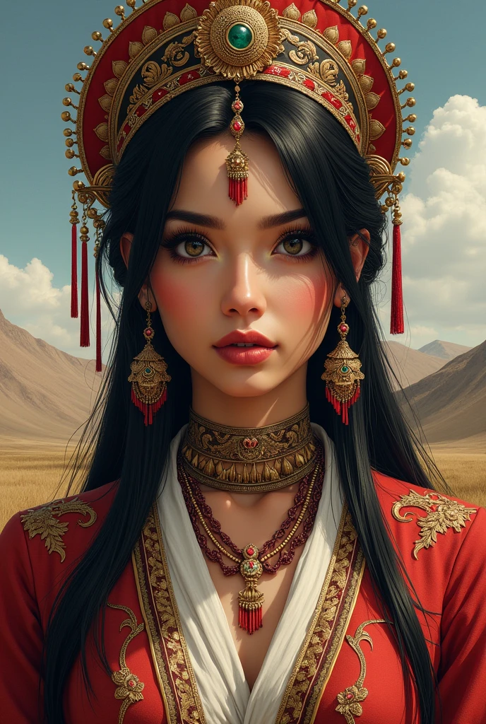 Mia khalifa Mongolian style