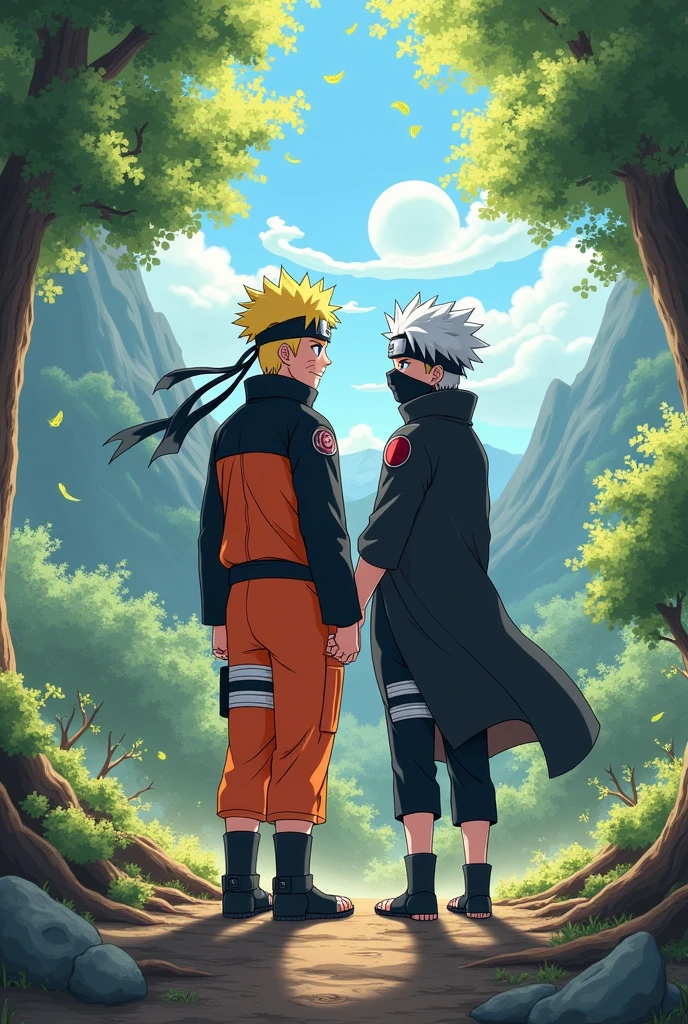 Naruto with kakashi