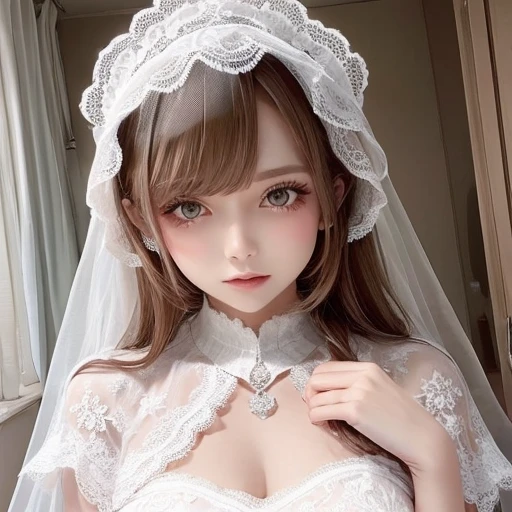bikini lace dress，nurse uniform，lace wedding dress，Lace cape