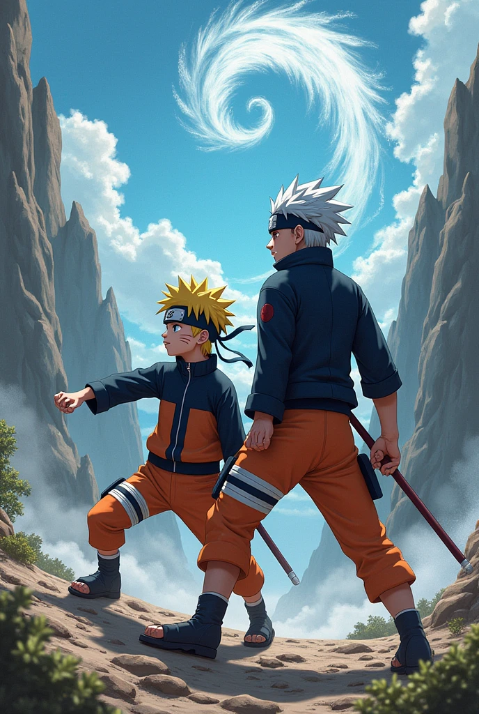 Naruto with kakashi