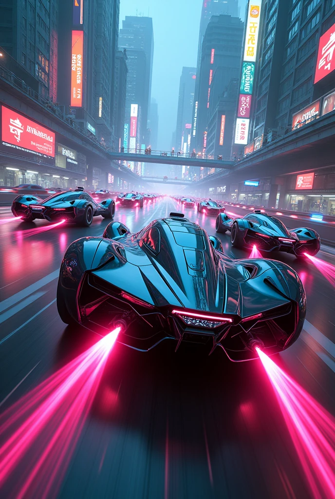 Cars in the Cyberpunk Era