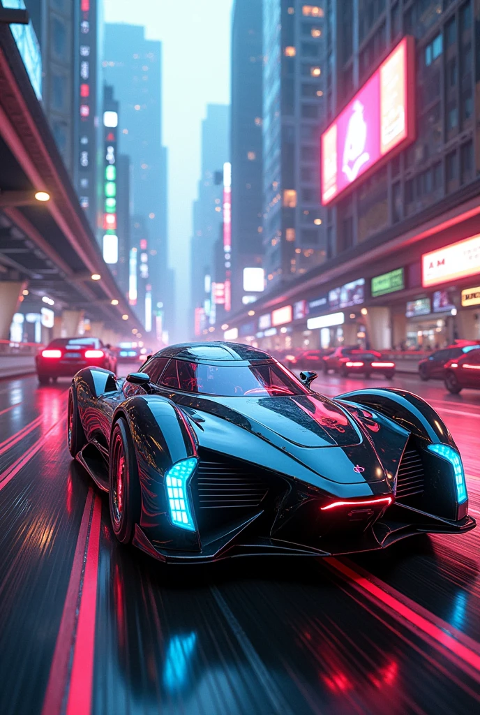 Cars in the Cyberpunk Era