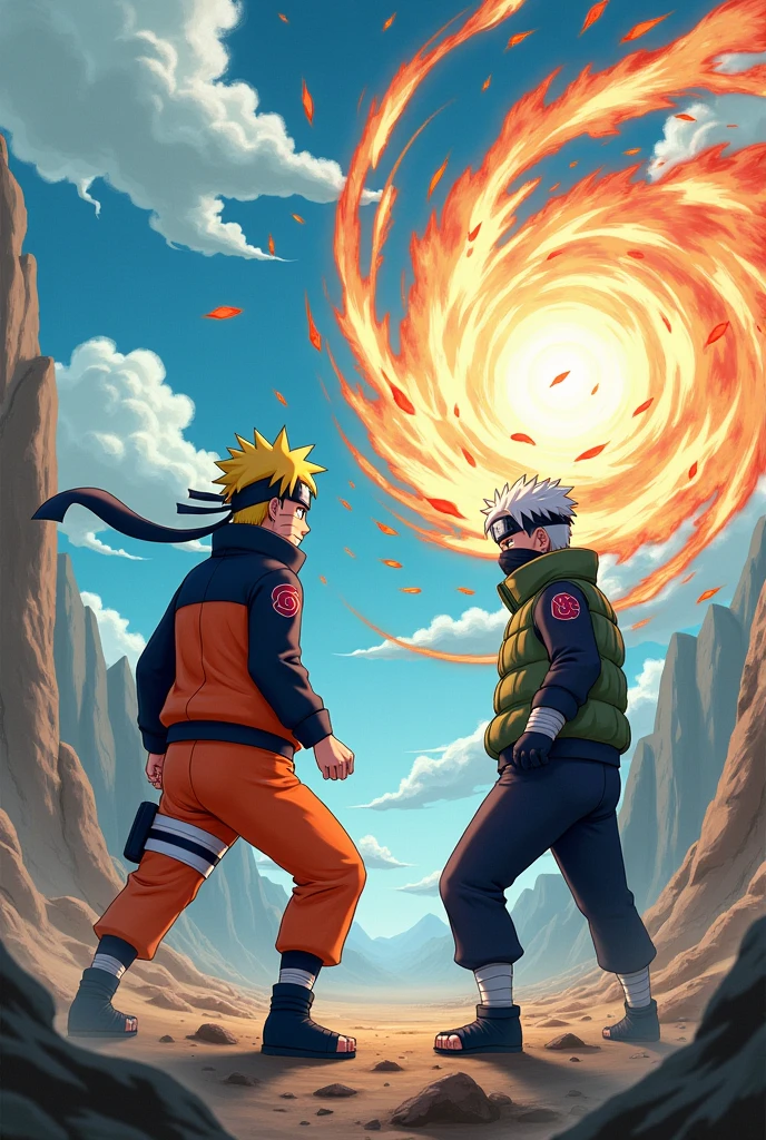 Naruto and Kakashi