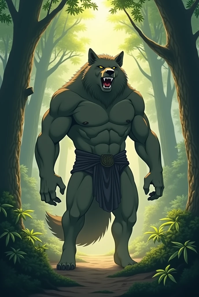 Bhediya jangal ka raja ban gaya animation 



