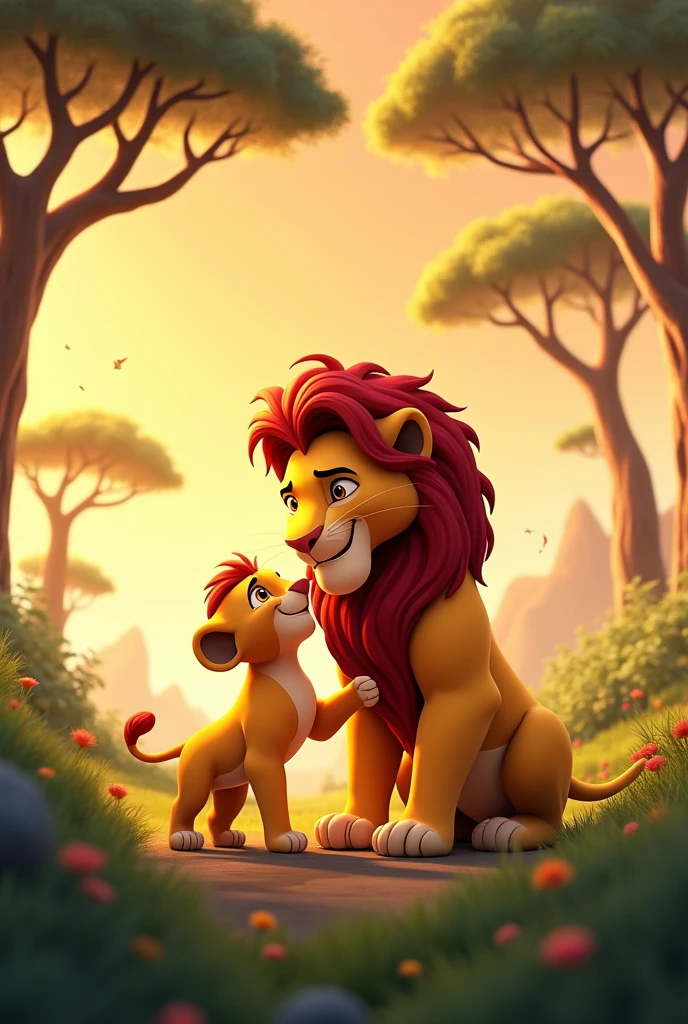 Sher aur Sher ka beta animation 





