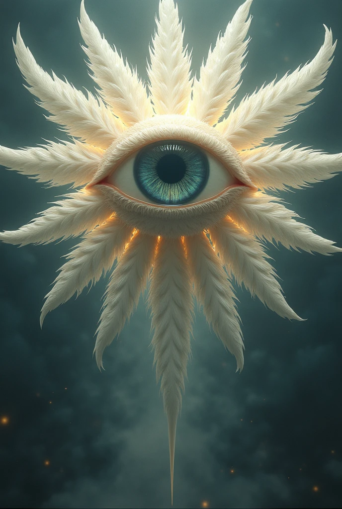 Photo realism , Séraphin : Raphaël, a giant eye with 10 wings