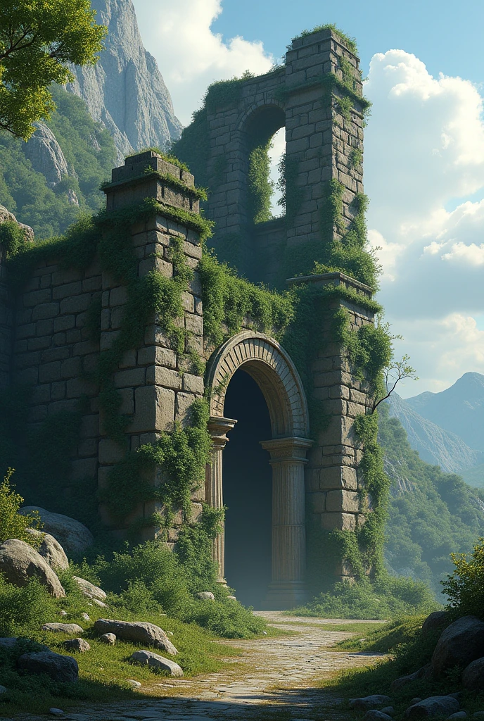 stood an old ruin