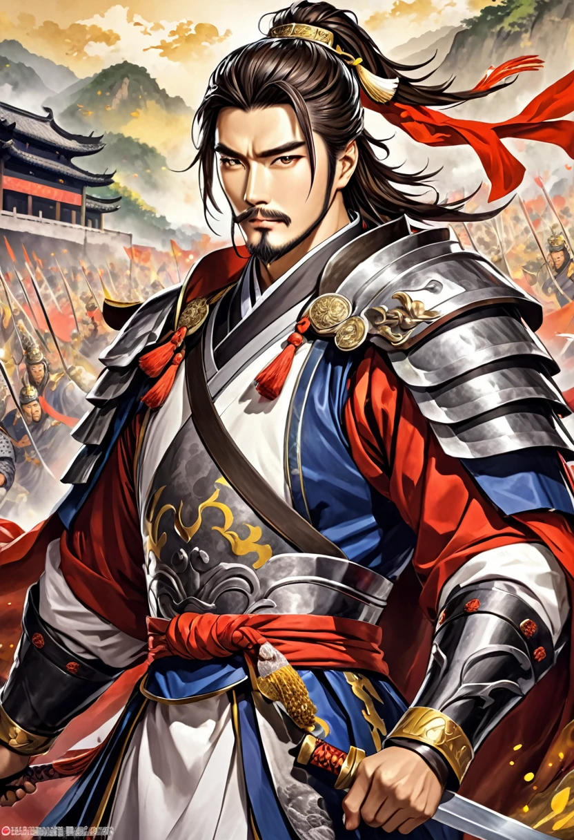 Three Kingdoms Cao Cao, leader, Youth, handsome, charisma,