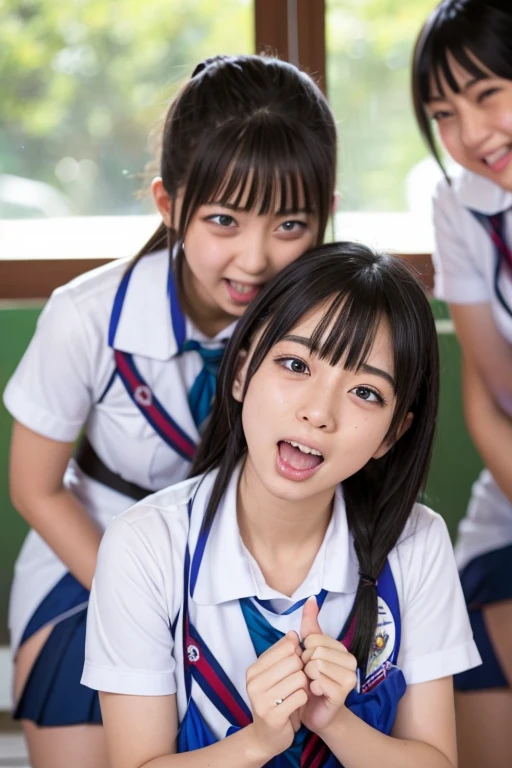Ahegao Onasapo sex Primary school students