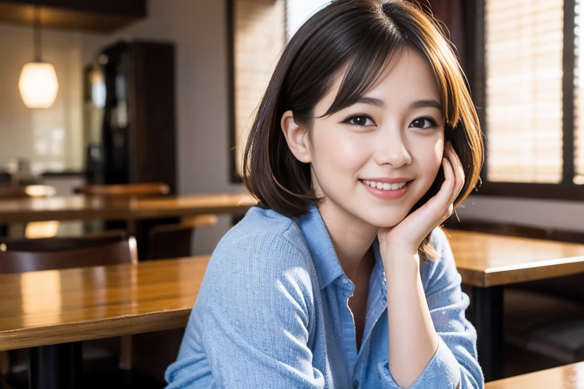 ((Highest quality、8k、masterpiece:1.3))、slimカップル、modelカップル、(Realistic, Intricate details:1.2), Japanese food、Buckwheat、Japanese sake、Shochu 、Amazing view of the sunset sky and clouds、A bright smile、The wonderfulness of smile、Bright image、Beautiful Face, blue eyes, The light shines on your face, blush, short hair,Bright Face、 (Age 37), 39 years old, sparkling wine、Two beauties、Brown Hair、Shortcuts、Long sleeve shirt、dress、Beautiful woman 1, (slimな顔), (The body is slim), (Brown Hair), (Shortcuts), cheeks turn a little red,Attractive beauty、restaurant, In a prominent place (From the waist up) Nova Frog Style, actress, model, Upper Body, White wine, slim, smile, (smile: 1.15), Beautiful fine grain, Depth f/2,saturation, High Contrast, Strong light and shadow,Moist Body:1.5、3D texture、Delicate eyes、Brown Hair、The hair is very shiny、