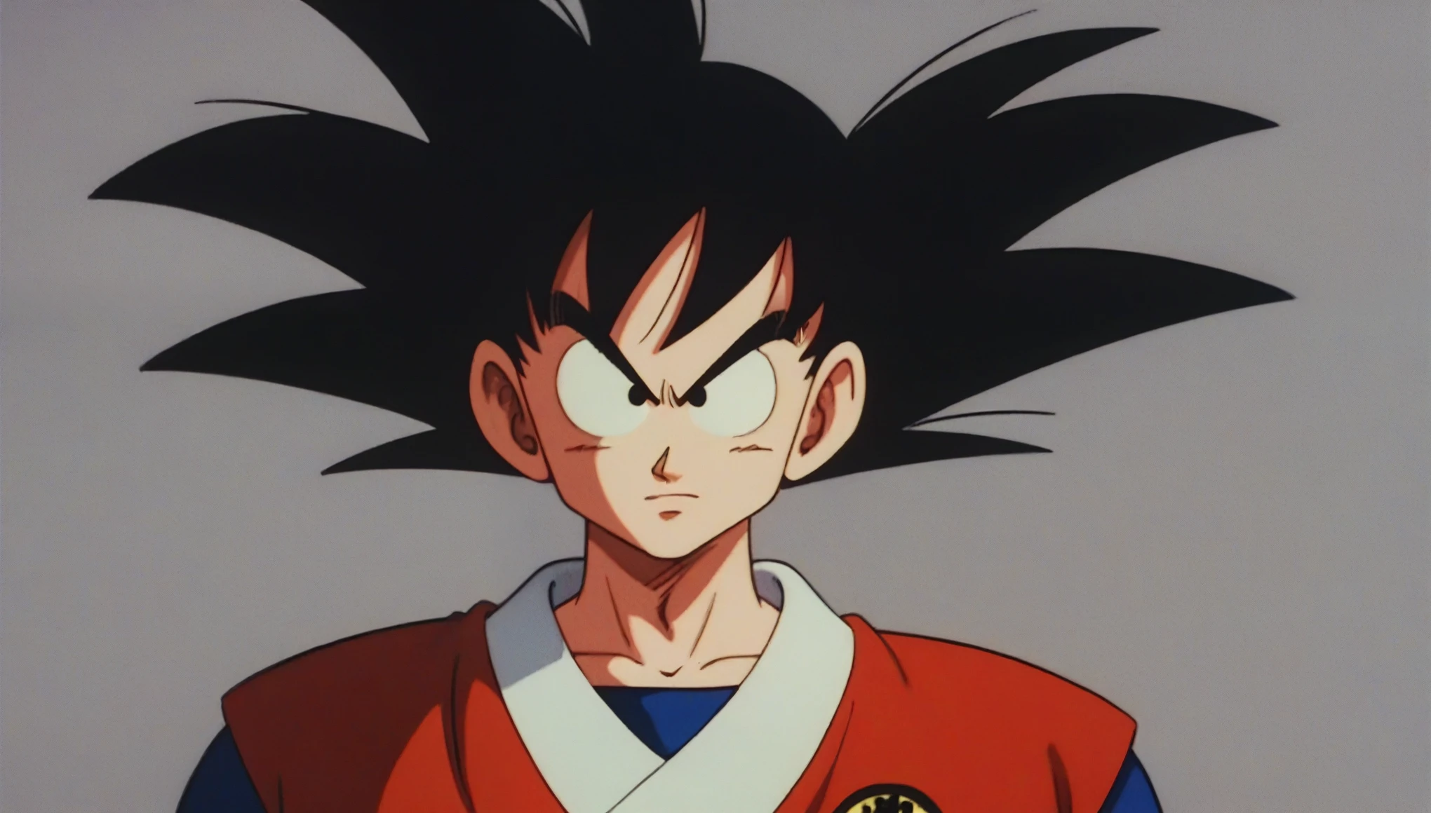 Son Goku, Old age, Black Hair, Iris, Spiked Hair, rush