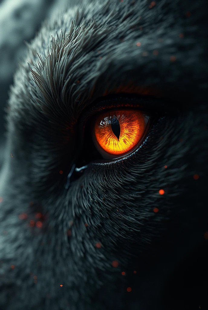 Bloodthirsty hunter's eye