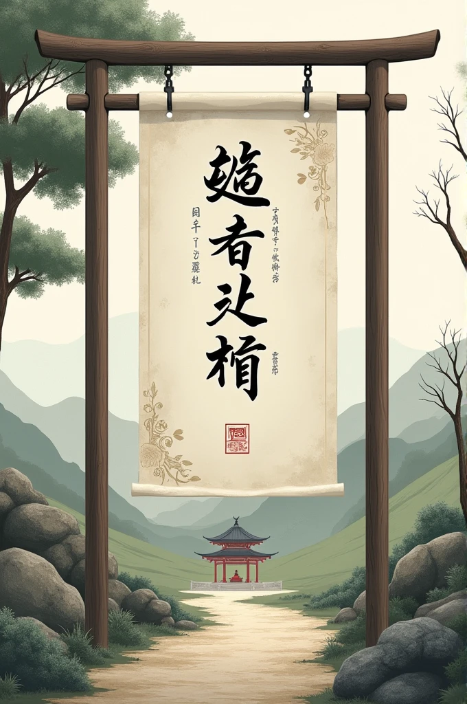 Zen-touya Funeral Home Announcement Sign