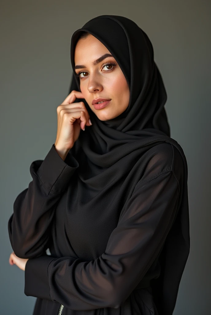 Hijab pussy squirt