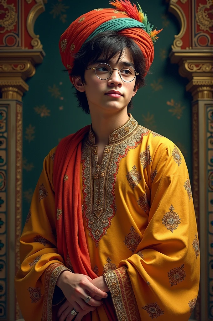 Harry Potter in Indian attire