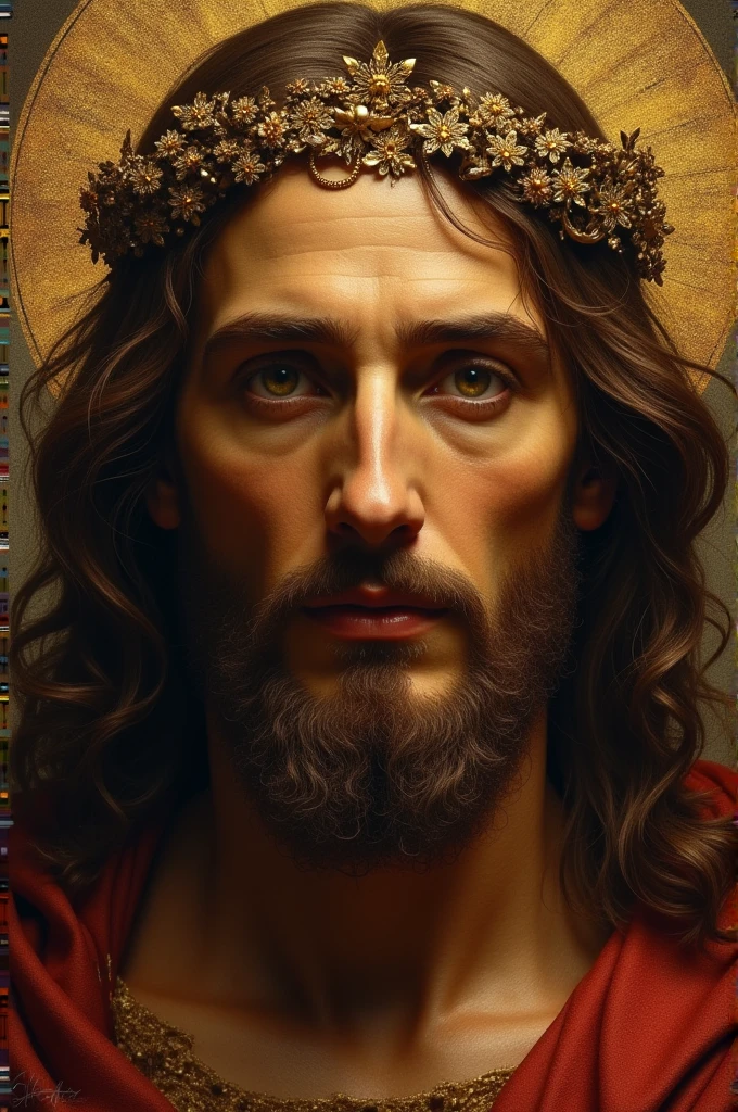 Jesús Cristo é um leão ((best quality)), ((masterpiece)), (detailed), perfect face