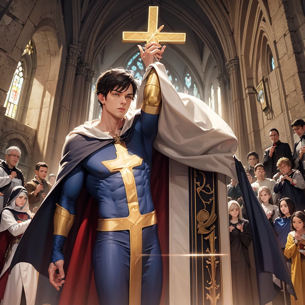 Christianity as superhero