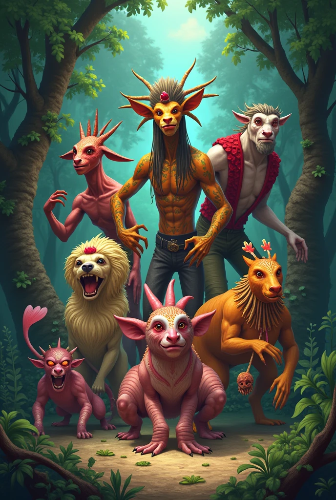 Various characters from Brazilian Folklore
2d Image