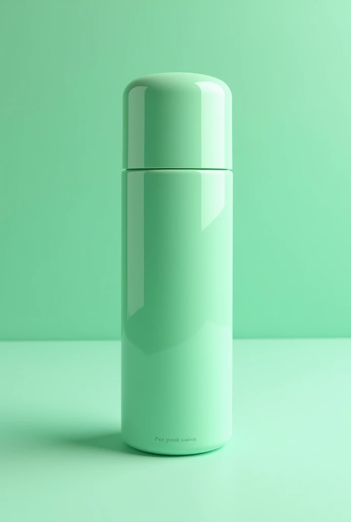 Po-y-Sian brand inhalant, green pastel color, modern packaging, new collection, imported, photographed in studio lighting.