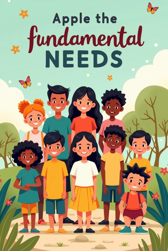 Poster about basic need for kids
