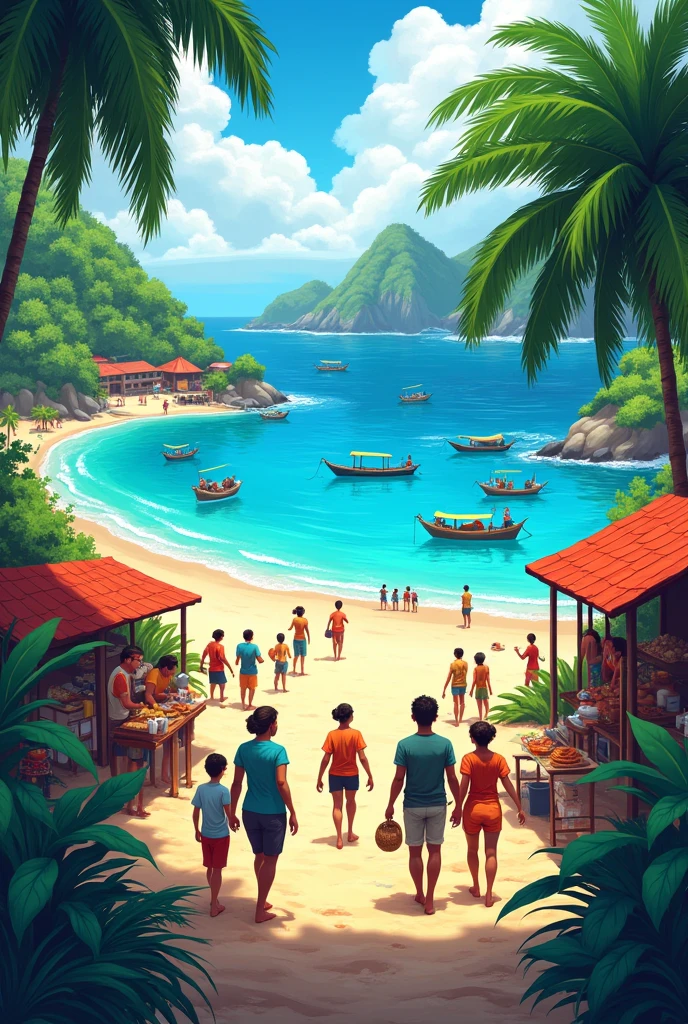  make a profile picture for the group you are part of: ELECTIVE: IT'S BEACH TIME: geography, history, ECONOMY AND CULTURE OF THE PARAIBAN COAST