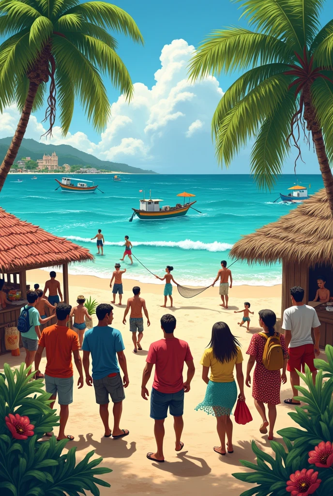  make a profile picture for the group you are part of: ELECTIVE: IT'S BEACH TIME: geography, history, ECONOMY AND CULTURE OF THE PARAIBAN COAST 