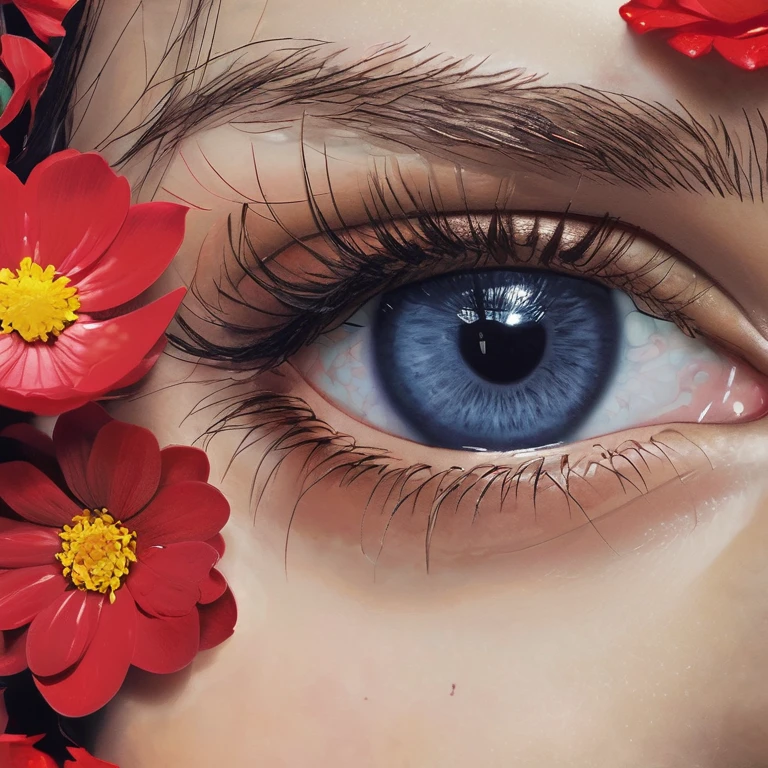 Background: classe vide la nuit.
Premier plan: des billets en forme de fleurs, avec des billets, résultat fleurs avec du sang qui coule dessus. Sombre, tragique, du sang. Coréen, coréen, korea. Argent salle, mafia, gang, lycéen, face au monde. Sombre, tragique, sang, flaque. Il y a du gris, du noir et surtout du rouge écarlate. Certains endroits de l'image sont flous comme si quelqu'un avait perdu la mémoire.