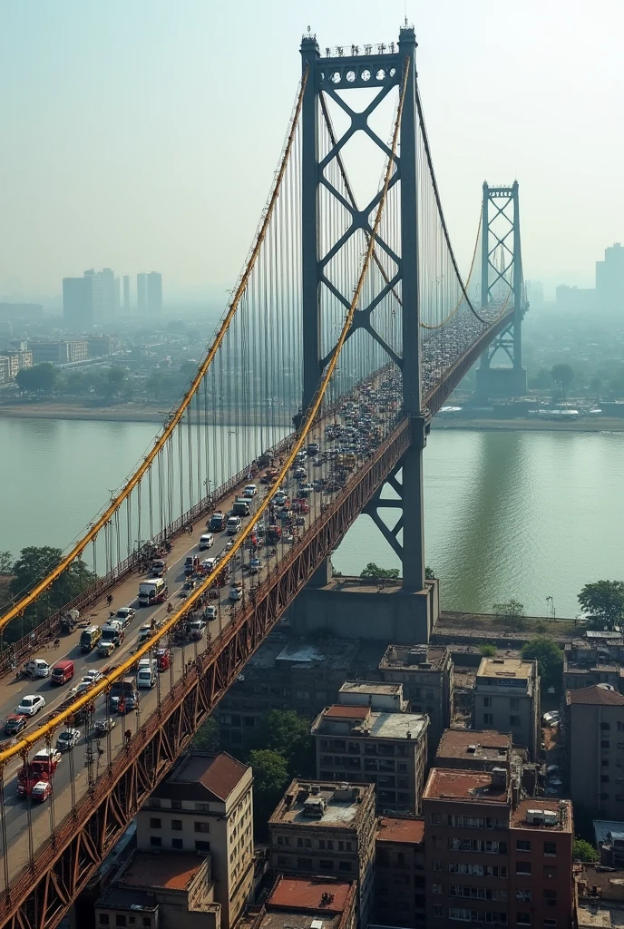Howrah bridge of Kolkata