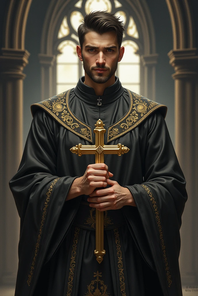 male Priest
Cross 28 years old Fantasy