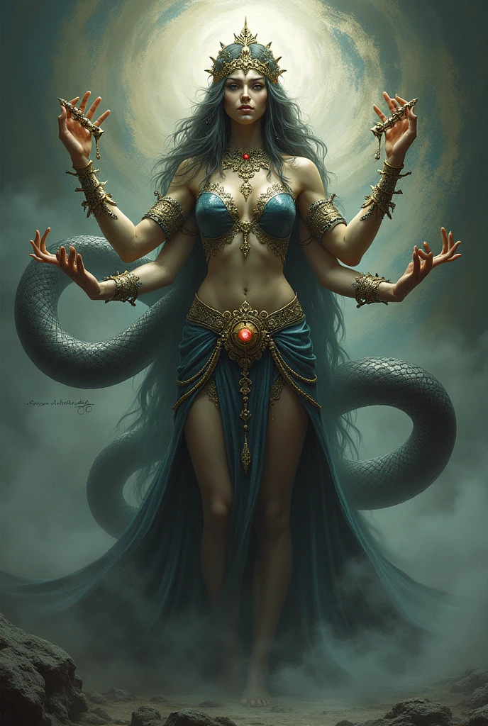 White Snake、Big snake、god、