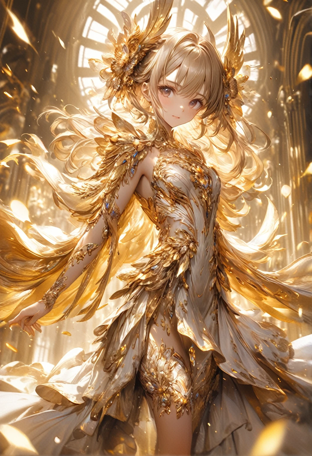 (Highest quality, 8k, 32K, masterpiece, Ultra-high resolution,:1.2) one person's,So cute , Fantasy background like inside a house, clear, Shining Eyes, Age 35 ,Fair skin, Girl with black hair, A beautiful girl like a fox, Slanted Eyes, Long Hair, Large Breasts, Big Breasts , H Cup, Upper body naked, Completely naked, Nipples are visible,indoor,Madame,mother