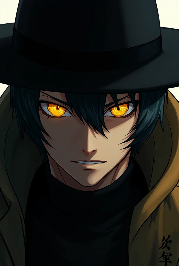 Mihawk's eyes are yellow